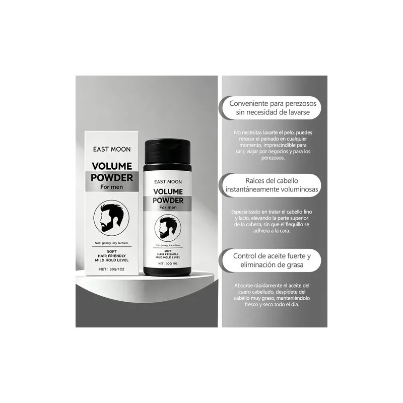 Oil-control Hair Powder, Creates A Natural Voluminous Effect