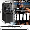 WOTOW Magnetic Gym Bag Water Bottle Holder, Waterproof Zippered Magnetic