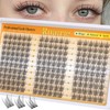 Natural Lash Clusters Manga Cluster Eyelash Extensions 180PCS Wispy Eyelash