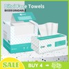 Disposable Face Towels for Sensitive Skin:_1 Black Pack (Total 50