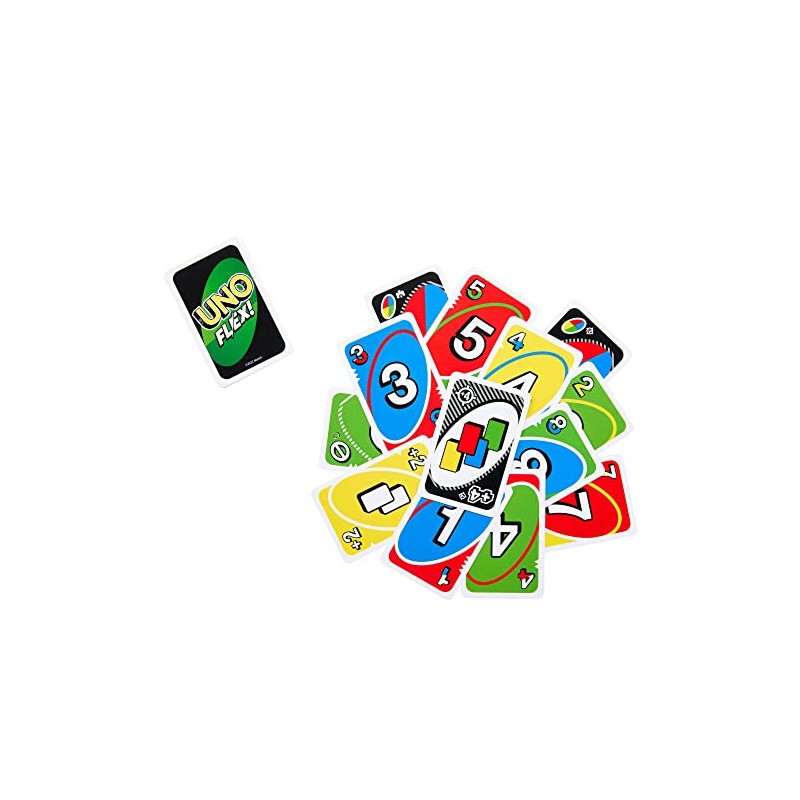 Mattel Games UNO Juego de Cartas UNO Flex para niños