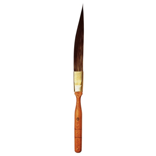 da Vinci Graphic Design Serie 700 Nadelstreifenpinsel, spitz zulaufendes Schwertförmiges Kazan-Eichhörnchenhaar mit Zedernimitatgriff, Größe 0
