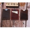 Minimalist Slim Handmade Leather Wallet Card Holder for Men and