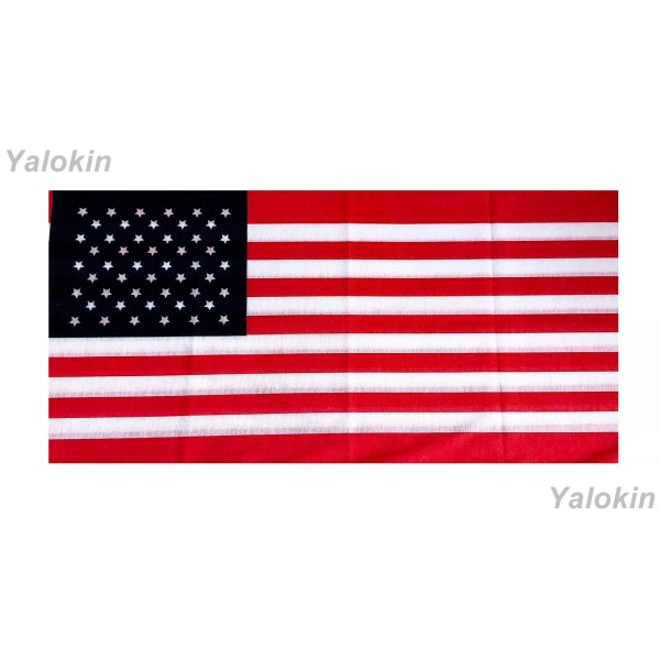NICKSTON USA Flag Scarf Protective Elastic Print Neck Gaiter Bandana