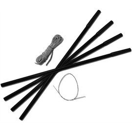 TentSpares - Kampa Brean 3 Tent Fibreglass Tent Pole Repair Kit, Tent Pole Replacement, Tent Poles, Camping Essentials