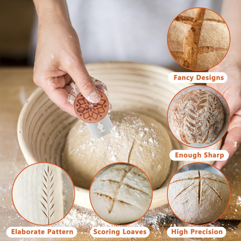 Epritliber UFO Bread Lame Cutter for Homemade Sourdough,Bread Scorer Tool