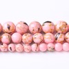 32PCS 12MM Beads Pink Shell Turquoise Beads with Mother-of-Pearl Round