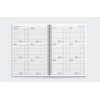 2022 A5 Week to View Hardback Wiro Bound Diary Planner