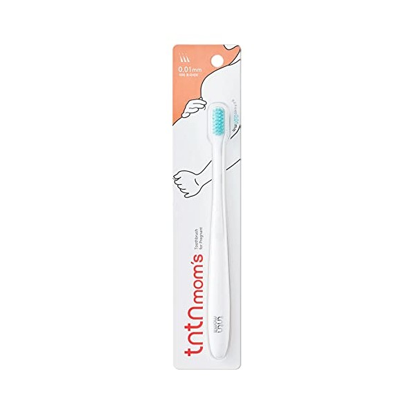 TNTN MOM’S – Pregnancy extra soft toothbrush │ pregnant women dental care │ finer than 0.01mm │ gentle teeth brushing │ clean oral care | 1 Count