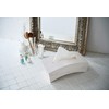 Iseto, Tissue Case, Bow, Woody White, Approx. 4.6 x 9.1