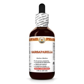 Hawaii Pharm Sarsaparilla Extract, Tincture for Joint Comfort, Boosts Iron Levels, Enhances Immune Function, Detoxifies The Body, Promotes Energy and Vitality - 2 fl.oz