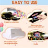 Class of 2025 Graduation Caps Paper Crafts Stickers 12 Pack