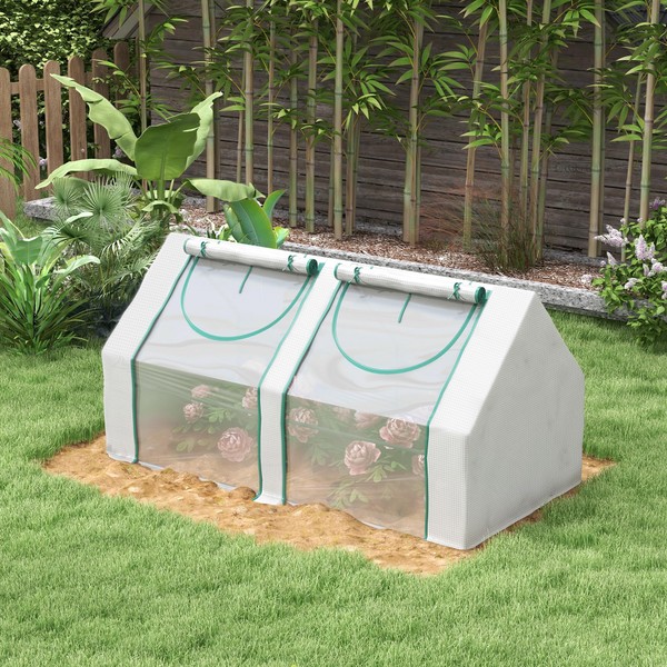 TREATLIFE HOME Enhance Plant Growth with Portable Greenhouse, Double PE
