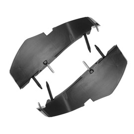 X AUTOHAUX Front Bumper Support Brackets Cover Retainer for Dodge Challenger 2015 2016 2017 2018 2019 2020 2021 2022 68375013AA 68259546AA Left Right