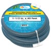 U.S. Pool Supply Pool Vacuum Hose - 1-1/2" x 40'