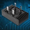 MUNEFE 100A Bridge Rectifier, 2 Phase Diode Bridge Rectifier, High