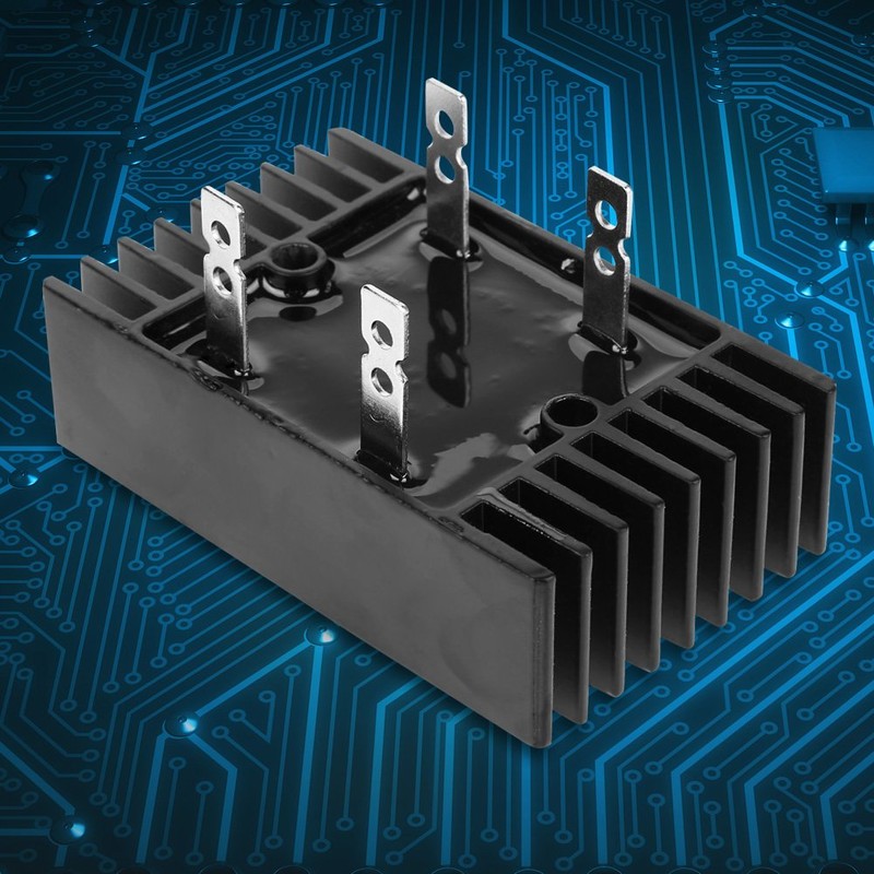 MUNEFE 100A Bridge Rectifier, 2 Phase Diode Bridge Rectifier, High
