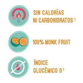 Livana | Monk Fruit 100% Puro | Endulzante Natural | Keto Friendly, Sin Calorías | Sin Azúcar Añadida, Sin Eritritol, Sin Colorantes Artificiales | 100% Fruta del Monje | 40 Veces Más Dulce que el Azúcar | CONT. NET. 50 g