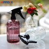 OFFIDIX Glass Spray Bottle, Pressure Watering Can, Indoor Plant Mister,