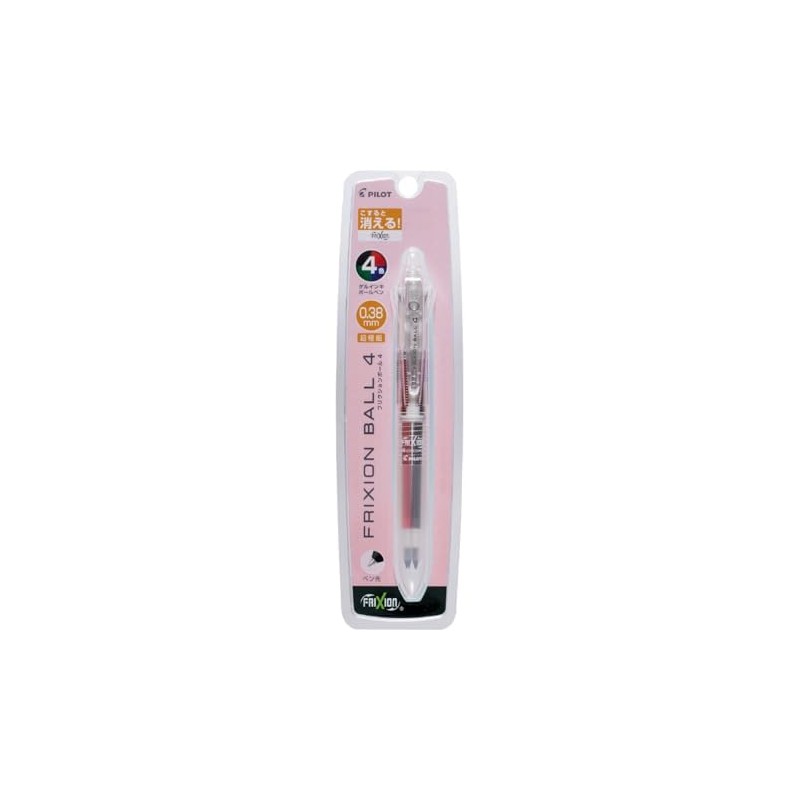 PILOT Multi Color Ballpoint Pen, FriXion Ball 4, 0.38mm, Non