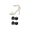 uxcell Women's Plastic Shoes High Heel Tips 4 Pcs 20mm