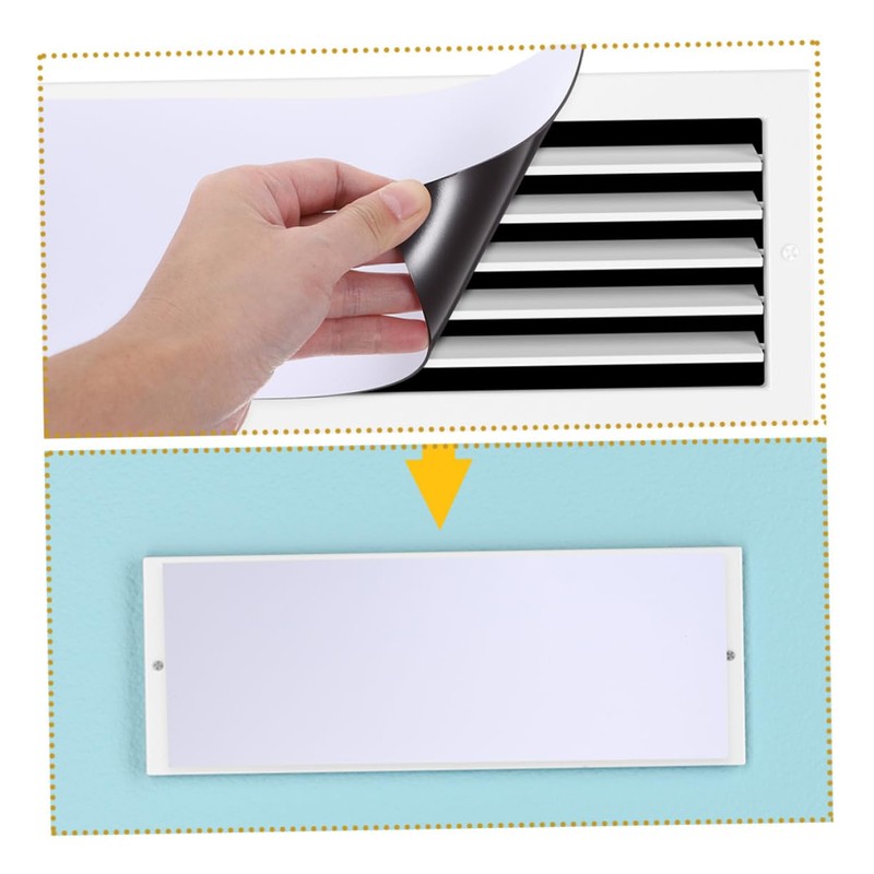TEHAUX 2Pcs Magnetic Vent Cover Ceiling Vent Cover DIY Floor