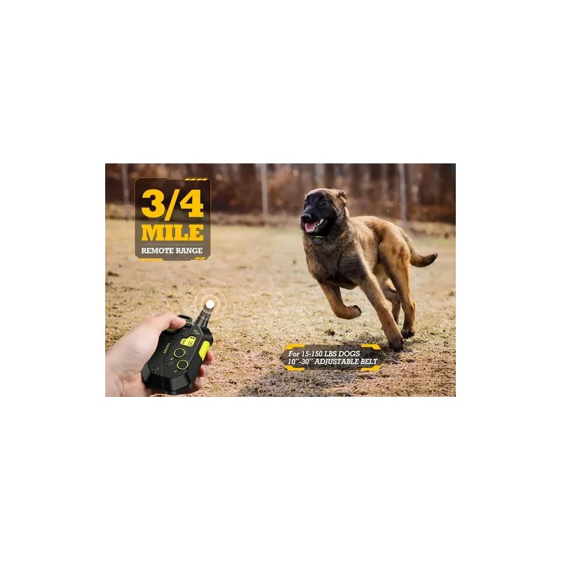 Collar Adiestramiento Perros Patpet 15-150 Lb Ajustable