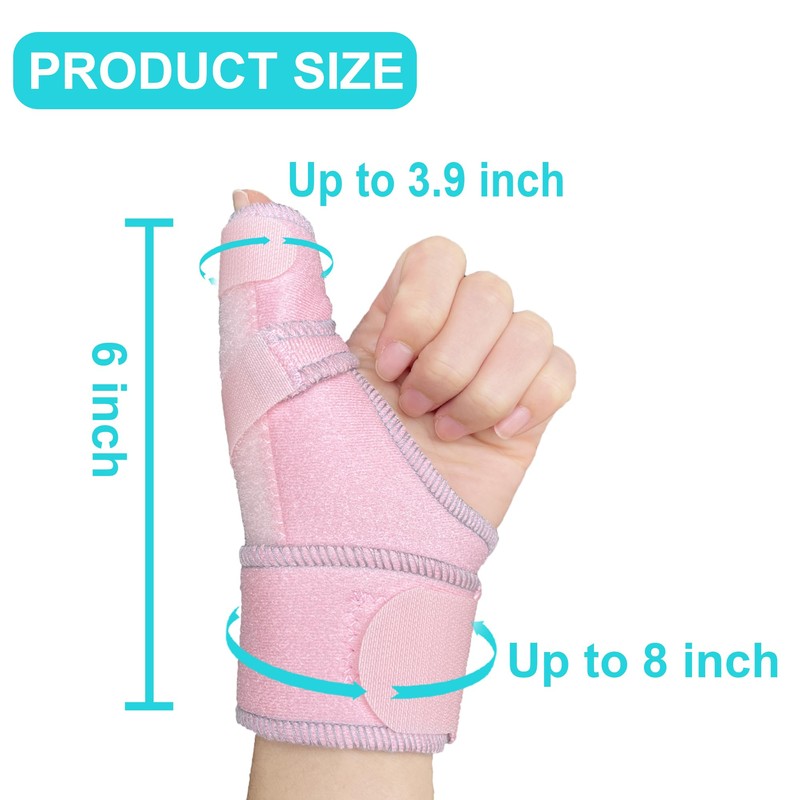 Trigger Thumb Splint - Thumb Spica Support Brace Stabilizer for
