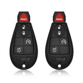2 Keylessbest Replacement for 2010 2011 2012 2013 Jeep Commander Grand Cherokee Key Fob Remote Control M3N5WY783X 5 Buttons 433MHz
