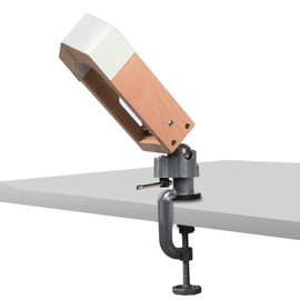 Leather Stitching Pony Clamp - Tool for Leatherworking Wooden Sewing Clamp 360° Rotatable Weaver Leathercraft and Speedy Hand Stitching Leather Kit Leather Stitching Kit