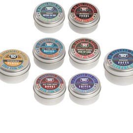 Tabletop Fun In A Tiny Tin - 1 x Tabletop Trivia: 50 All Time Best Movies