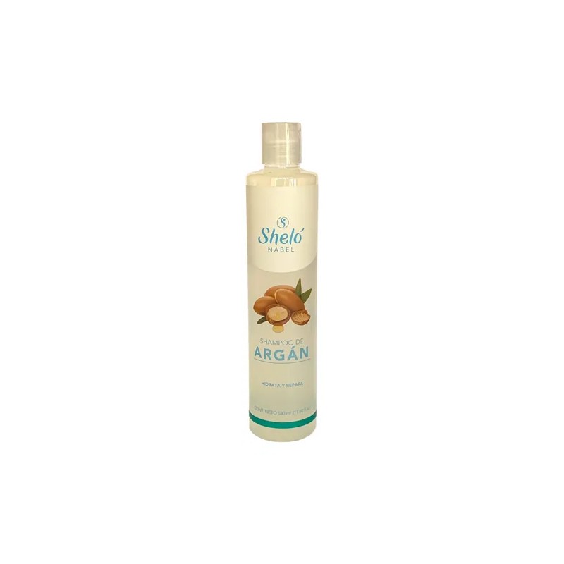 Shampoo De Argan Shelo Nabel® 530ml. 3 Piezas