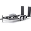Motormax 76001 Trailer Car Carrier 1:24 Scale diecast Model, Black