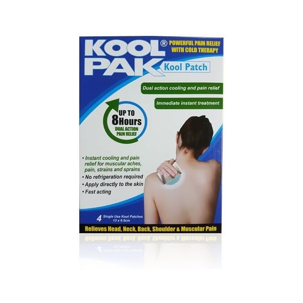 Koolpak Adhesive Dual Action Cold Therapy Kool Patches - Pack of 4.jpg
