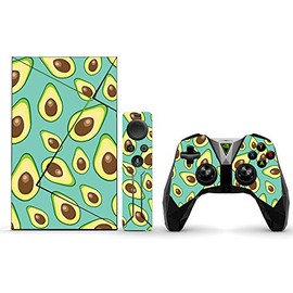 MightySkins Skin Compatible with NVIDIA Shield TV (2017) Pro - Seafoam Avocados | Protective, Durable, and Unique Vinyl Decal wrap Cover | Easy to Apply, Remove, and Change Styles | Made in The USA
