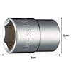 TONE Socket (6 Angle) 3S-14 Drive Angle 0.3 inch (9.5