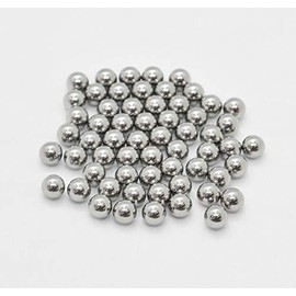 Stainless Steel Stirring Balls, 60 Pieces Metal Stirring Balls