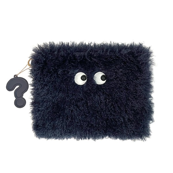 Route 6846 Kurikuriomomoku Faux Fur Large Pouch Clutch Bag EU
