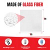 AI FORCE Fire Blanket with Gloves & Hooks – Fireproof