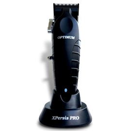 XPERSIS Pro Optimum Professional Hair Clippers for Mens,Barbers Professional Cordless Hair Clippers,6 Hrs Run Time New Technology Metallurgy Static Carbon Steel Taper Blade