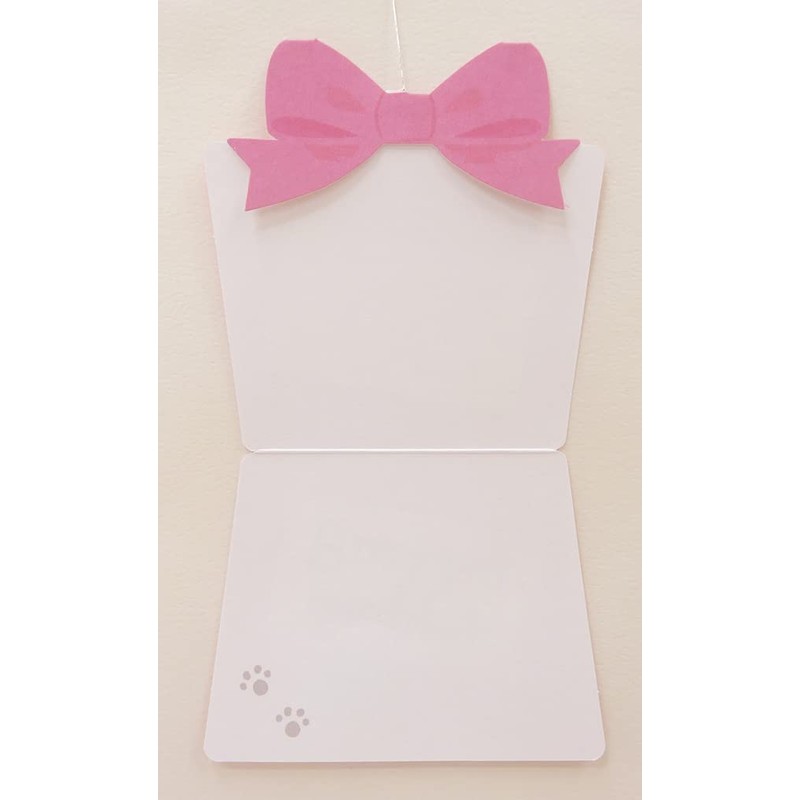 SANRIO BD47-1 L 347 889903 Birthday Card, Holding Cat