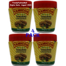 Tamicon Tamarind Paste 100% Natural 7 oz - 4Pack