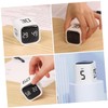 FUNOMOCYA Cube Timer Digital Portable Electronic Timer for Cooking Study