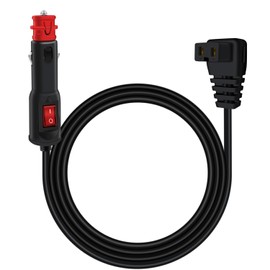 HuaLiSiJi Car Cool Box Cable with Switch 12 V 24 V Car Power Supply Cable for Cool Box (3.5 m)