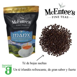 McEntee's Manx Breakfast Loose Tea - 250g Bag - A Strong and Tasteful Blend of Loose Black Teas from Ceylon and Assam