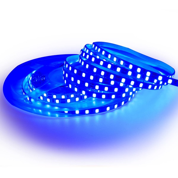 Tesfish 12 V LED Strip Light, 5 mm Wide, Blue