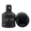 Juttzzei Impact Socket Adapter, 3/8 Inch Drive (F) x 1/4