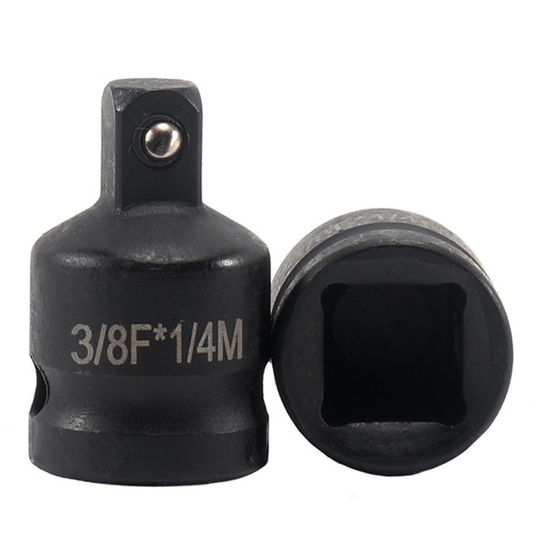 Juttzzei Impact Socket Adapter, 3/8 Inch Drive (F) x 1/4