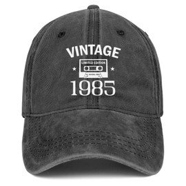 XAIVEZL 40th Birthday Gifts for Women Men 1983 - Vintage Baseball Cap Hat for 40 Year Old - Christmas and Bday Gift, One Size