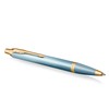Parker IM Writing Rituals Ballpoint Pen Green Gradient Gold Trim